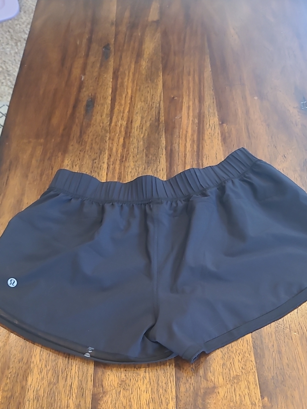 Lululemon Hotty Hot 3" Lined Running Shorts Black Size 10